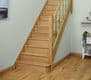 Solid Oak Bottom Bullnose Stair Tread Left or Right Hand Un-Grooved 22x270x1000mm